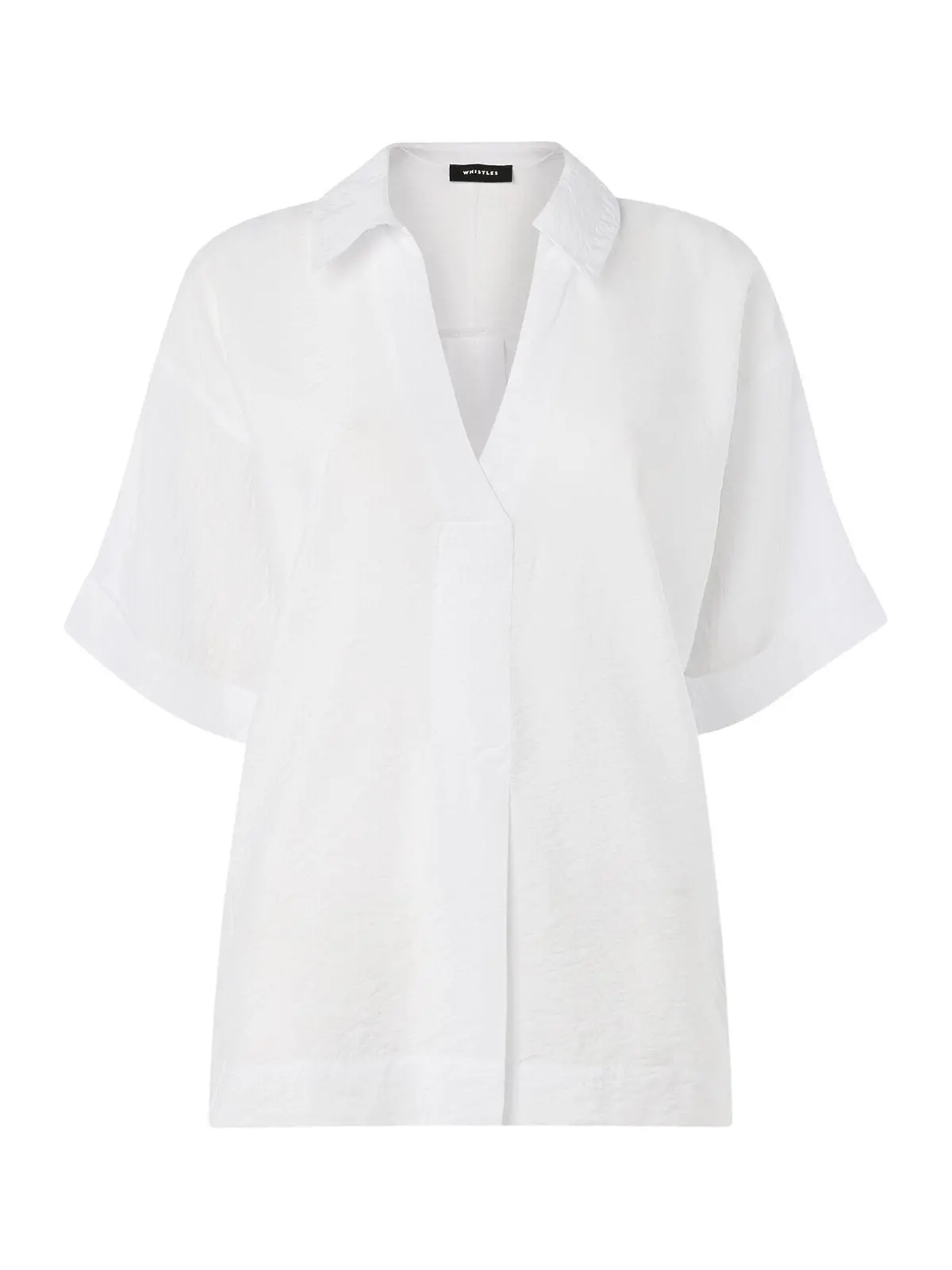 White Sasha Relaxed Shirt 1