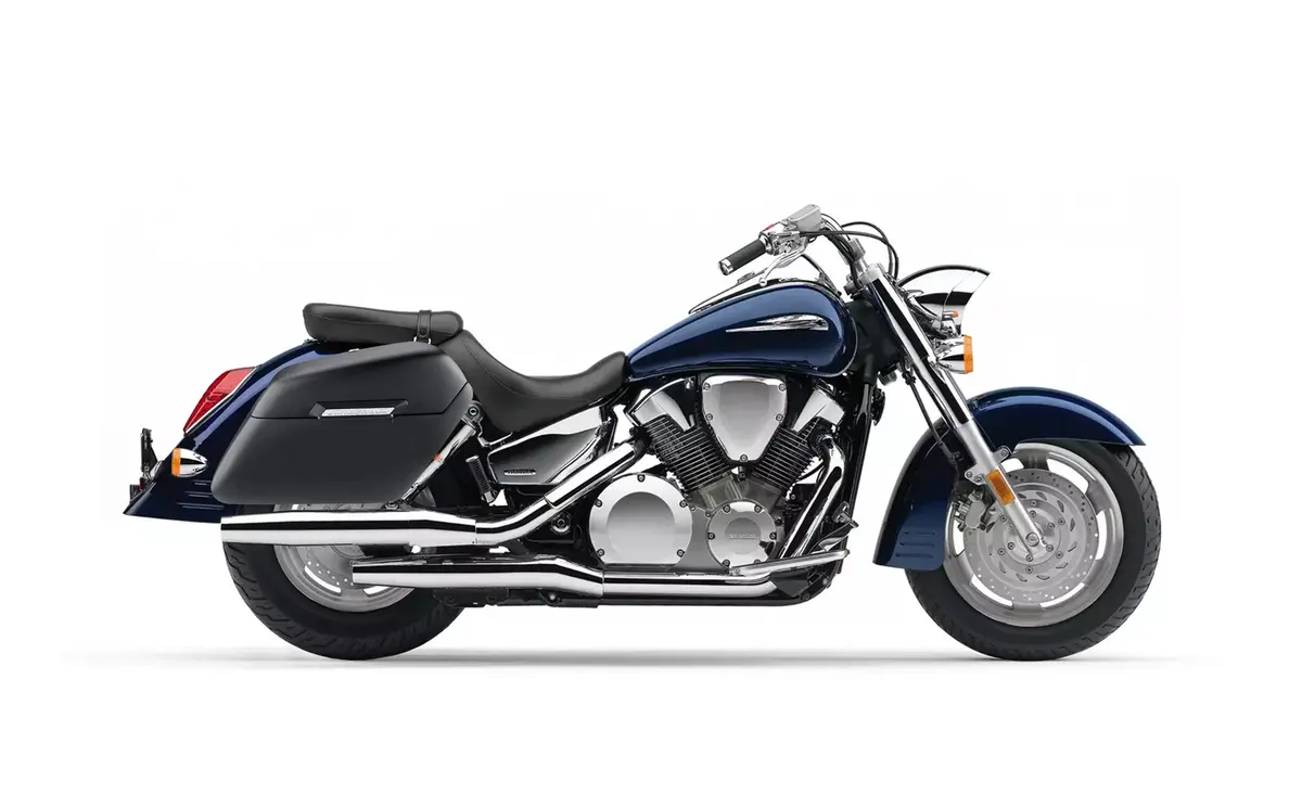 42L - Baldur Xl Honda Vtx 1300 R (Retro) Matte Hard Saddlebags 2