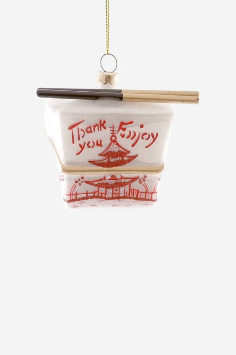 Chinese Take Out Box Ornament 1