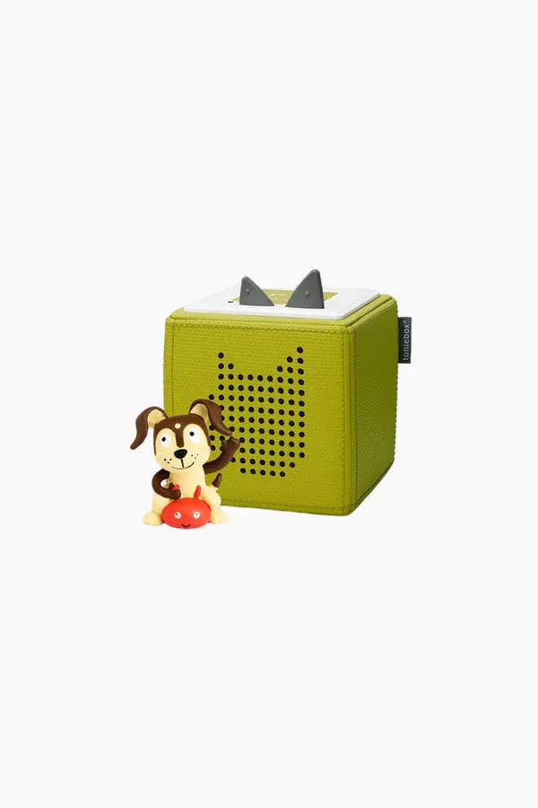 Tonies Boxine Toniebox Playtime Puppy Starter Set In Green 1