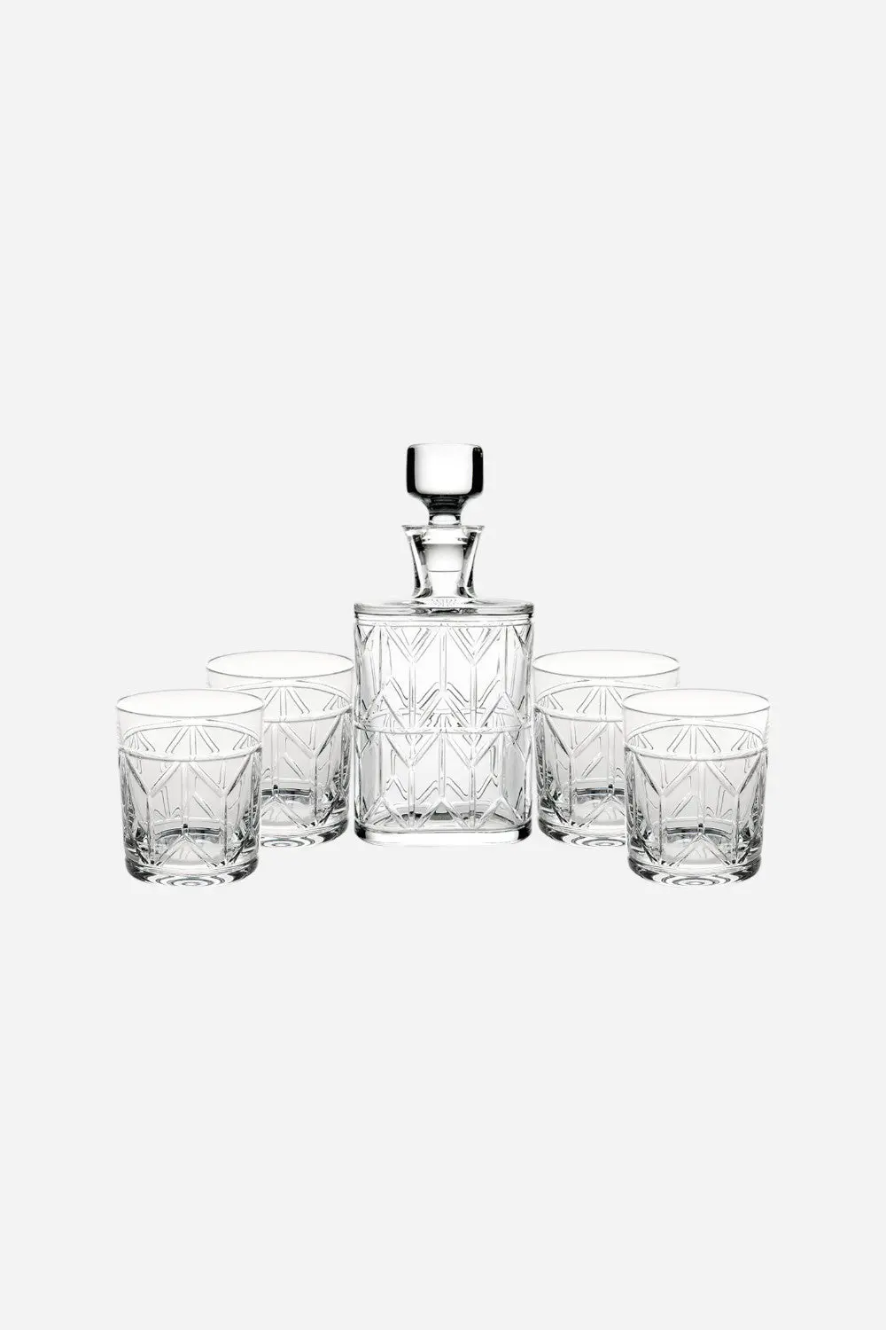 Vista Alegre Avenue Case With Whisky Decanter And 4 D.O.F. Glasses 1