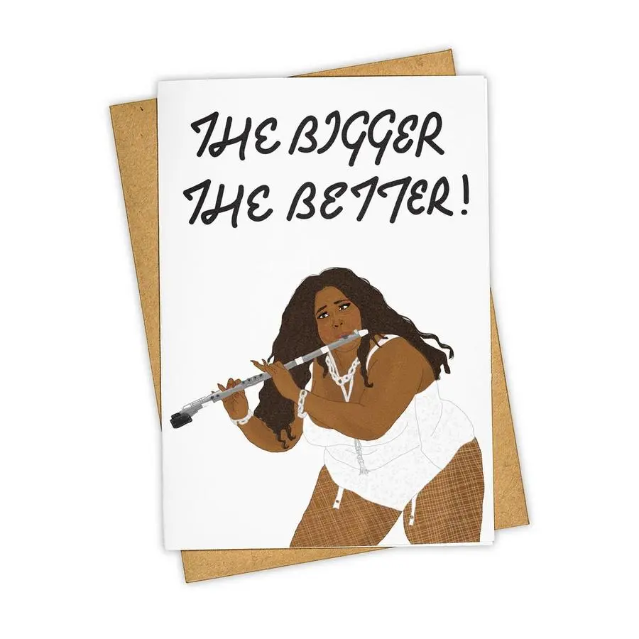 Lizzo The Bigger The Better Card 1