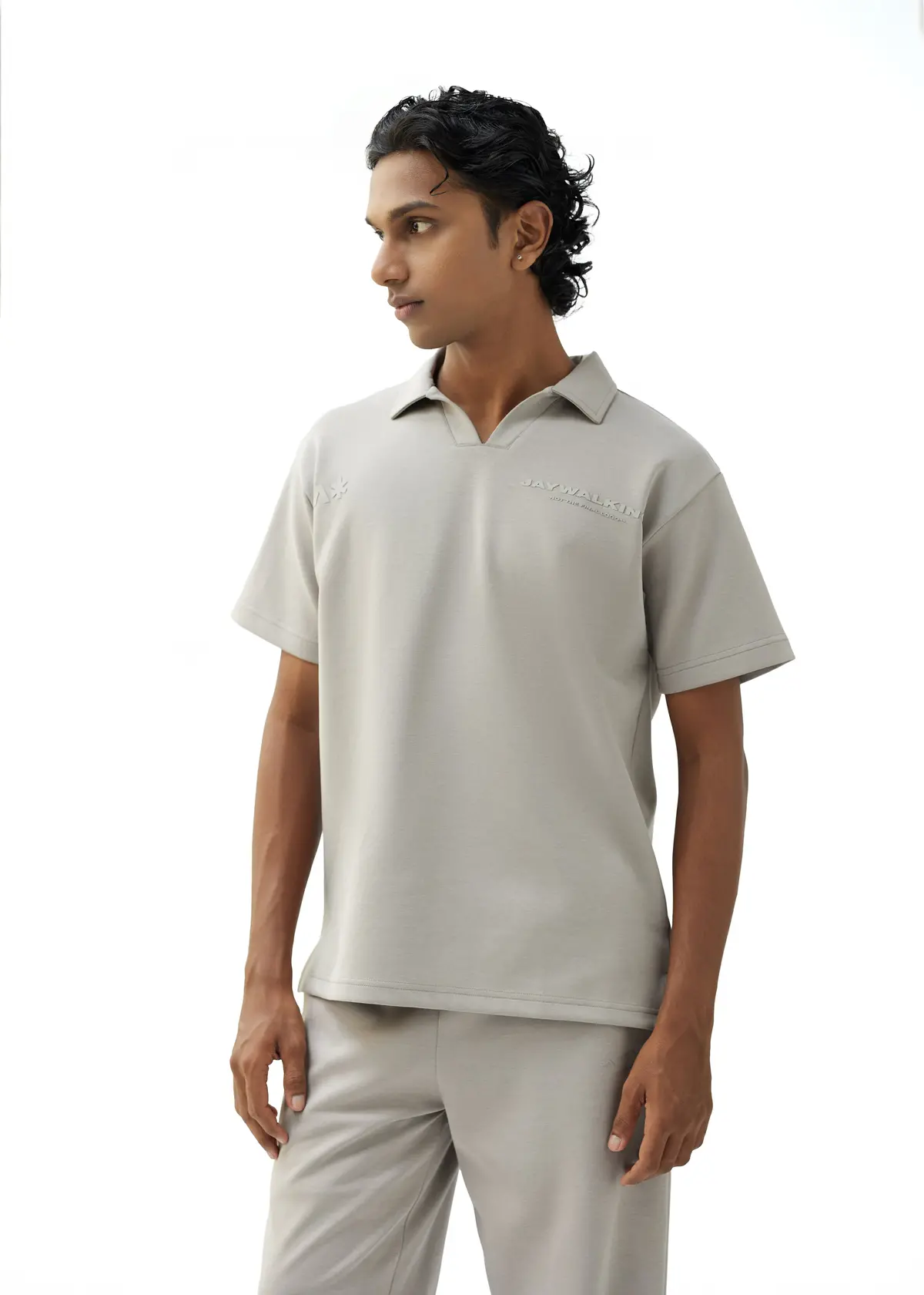 Rich Polo In Oyster Grey [Unisex] 1
