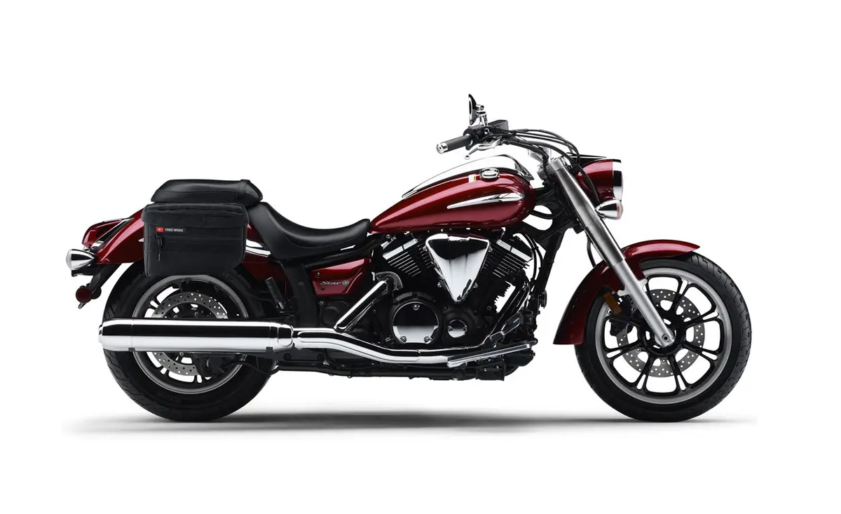 18L - Patriot Medium Yamaha V Star 950 Motorcycle Throw Over Saddlebags 2
