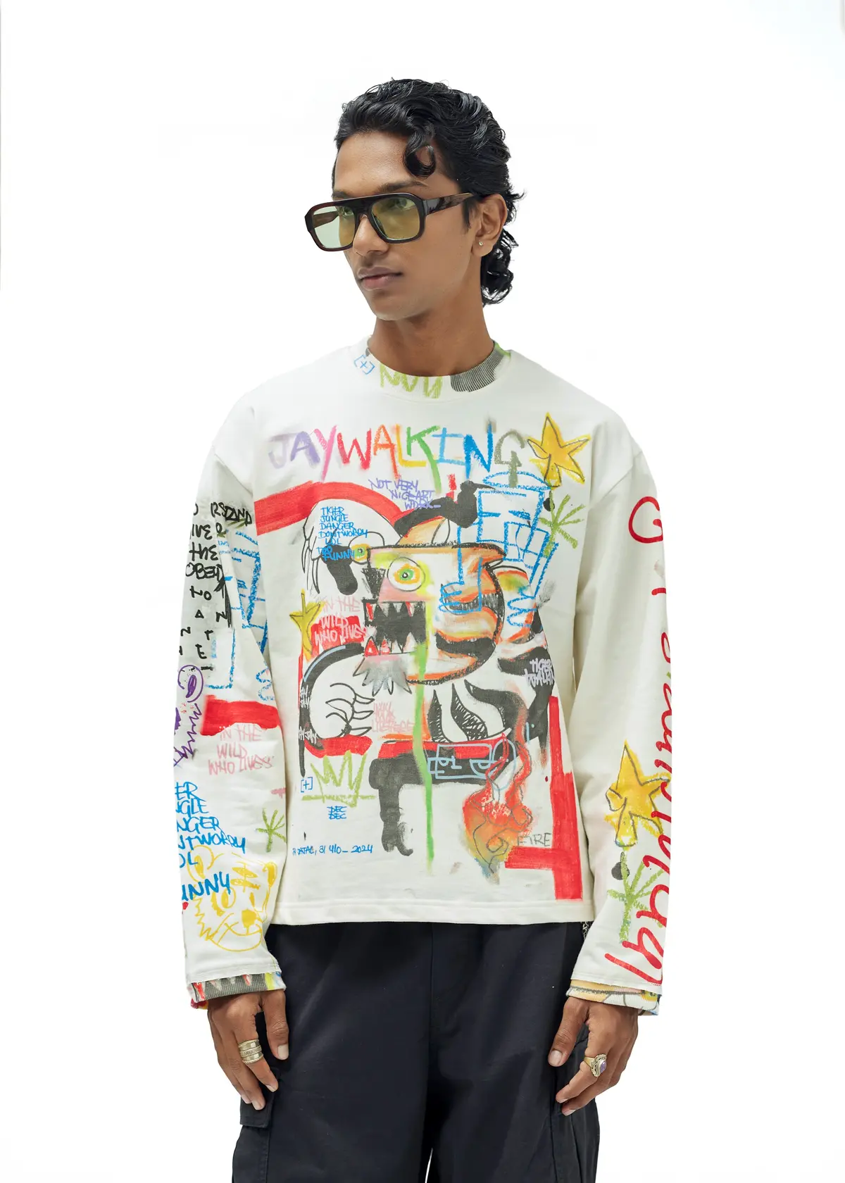 Tiger Full Sleeve T-Shirt [Unisex] 1