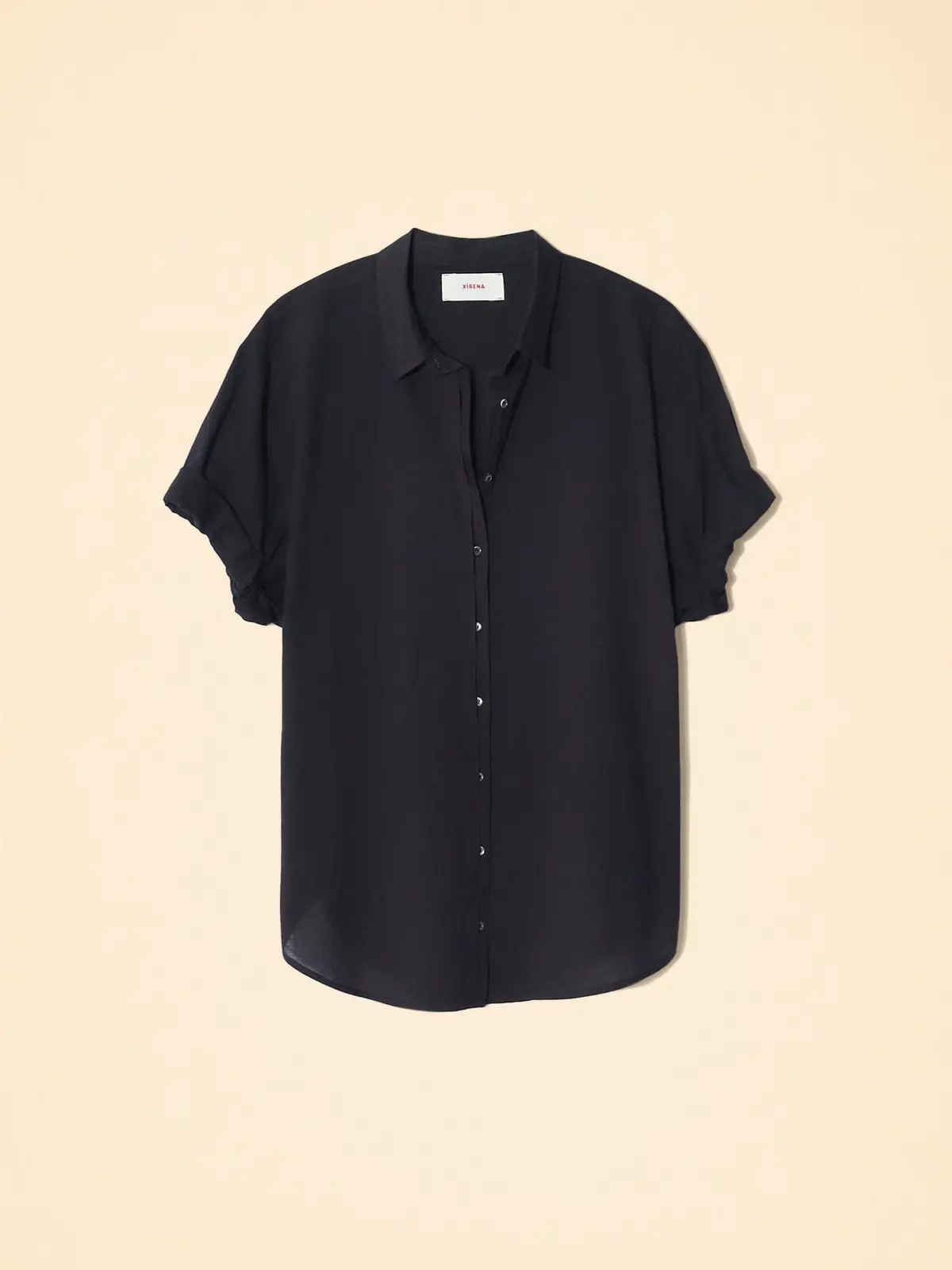 Xirena Black Channing Shirt 3