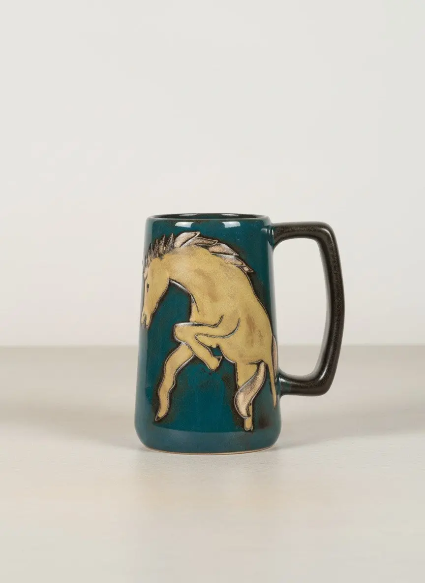 Free Spirit Horse Stoneware Stein Mug (16 Oz) 1