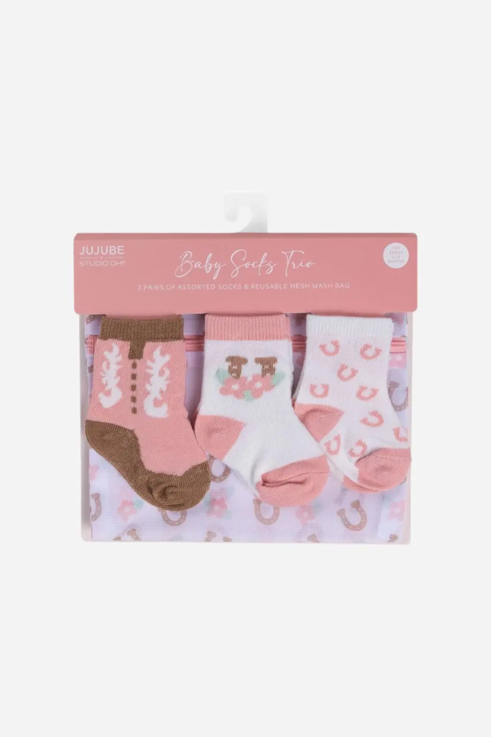 Jujube Baby Sock Trio Bloomin' Boot 1