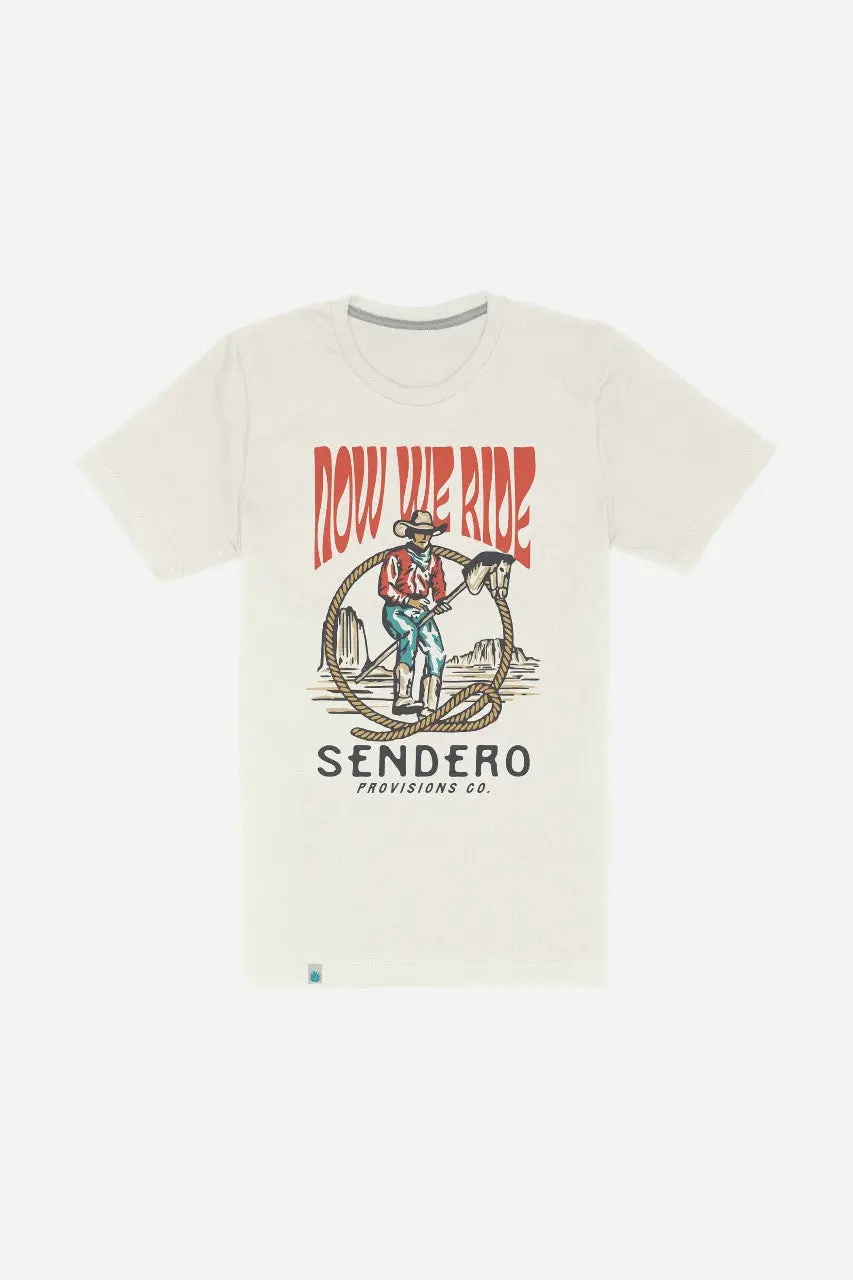 Sendero Stick Horse T-Shirt White 1