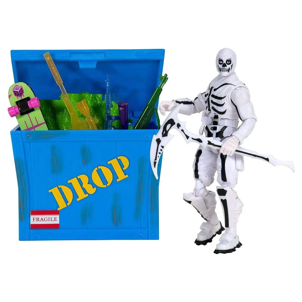 Fortnite Skull Trooper (Inverted) & Supply Crate D 1