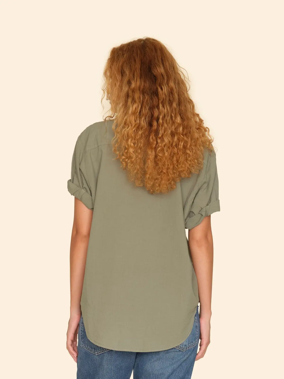 Xirena Green Army Channing Shirt 2