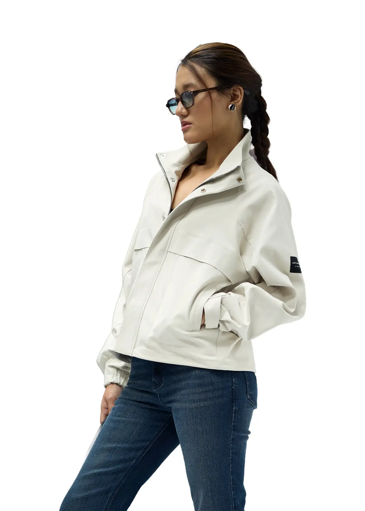 Phase Jacket In Cream 1