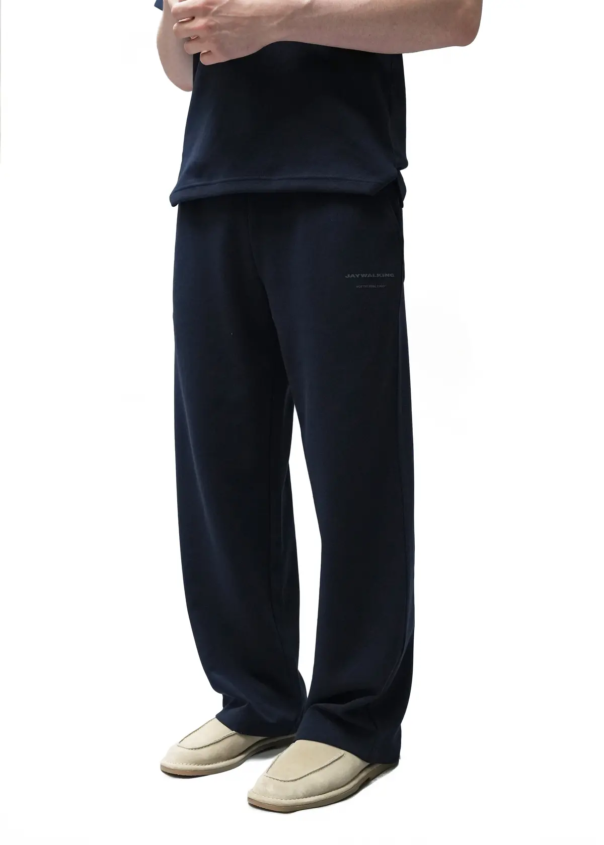 Rich Track Pant In Navy Blue [Unisex] 1