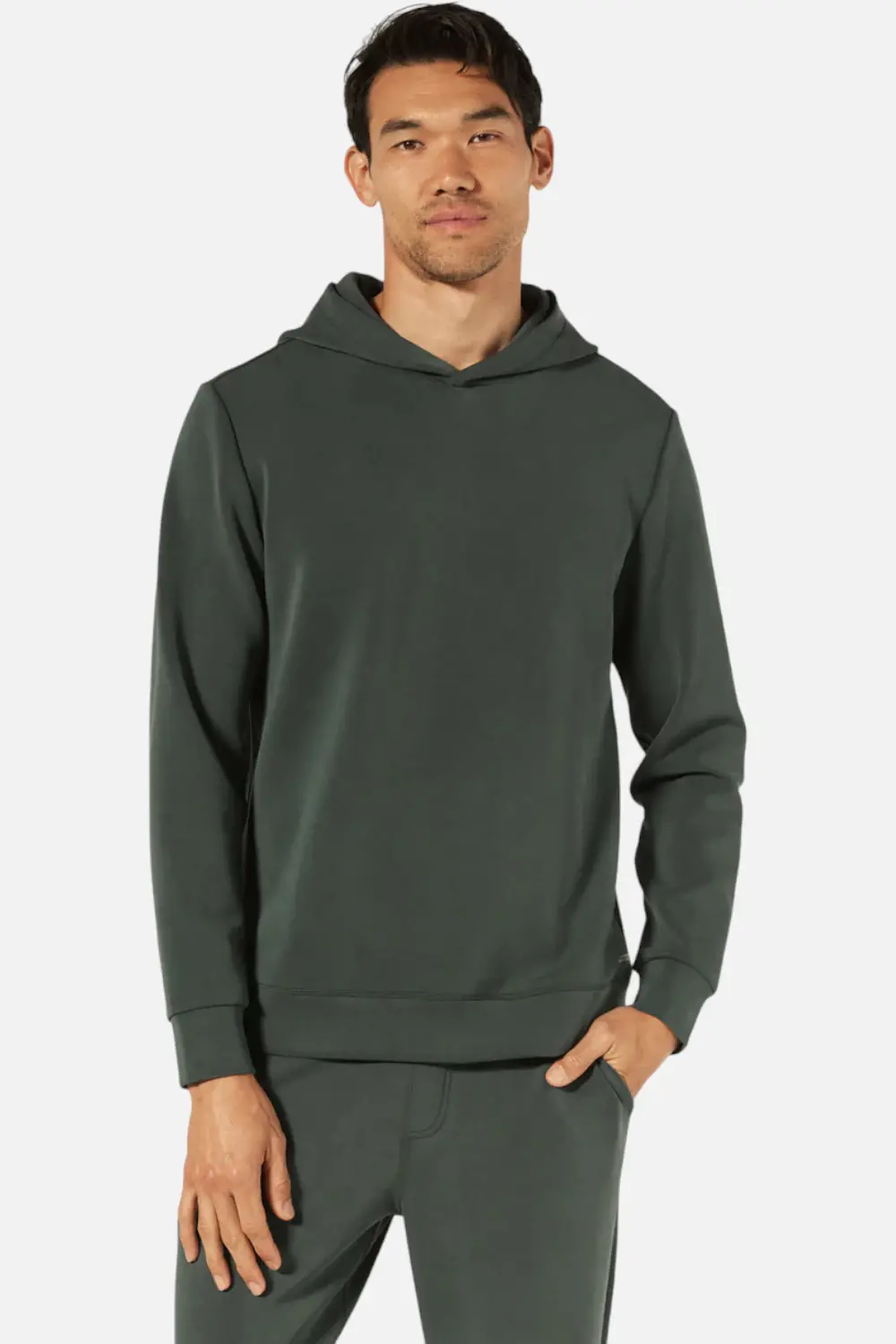 7 Diamonds Rev Hoodie In Basil 1