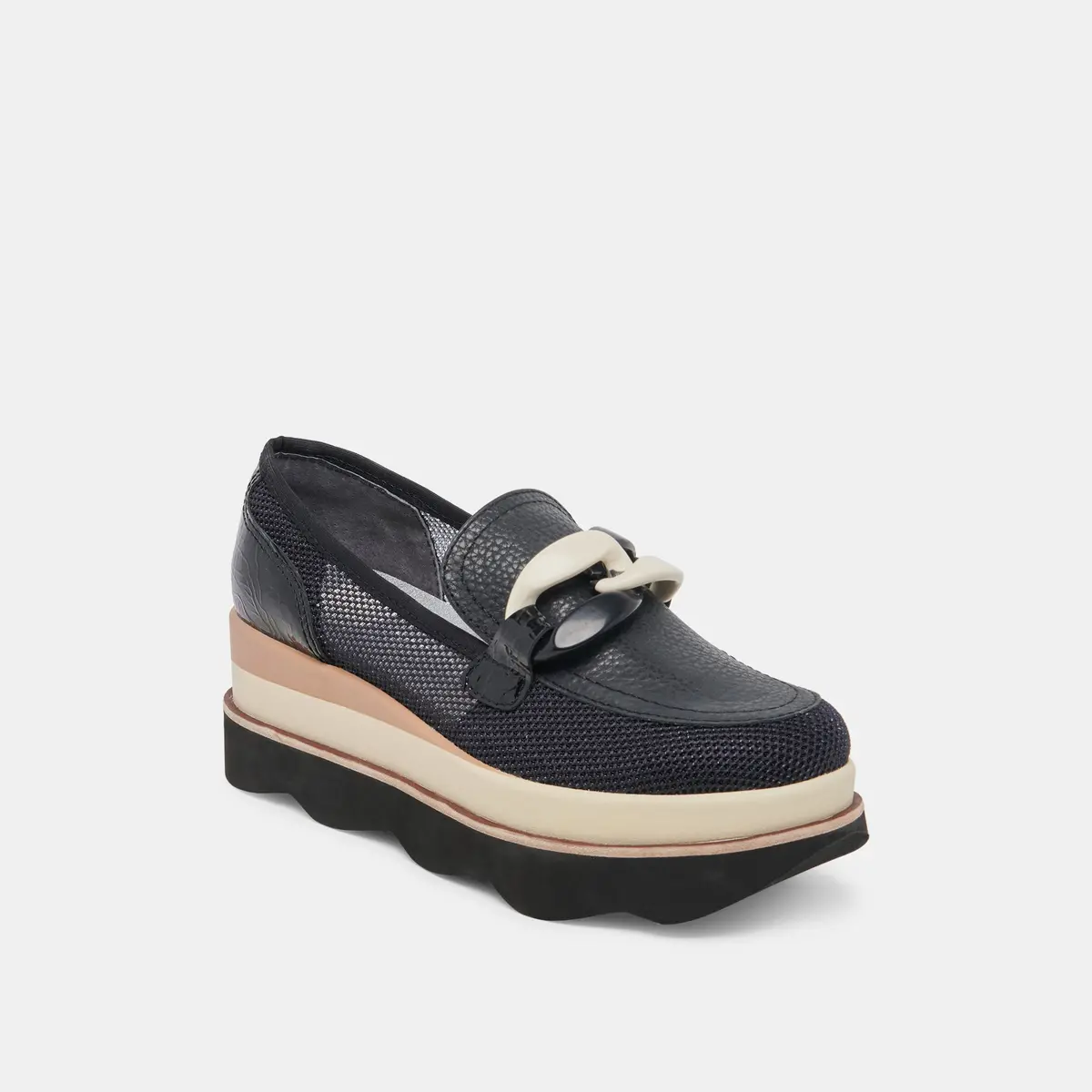 Dolce Vita Jaksen Sneakers In Onyx Mesh 2
