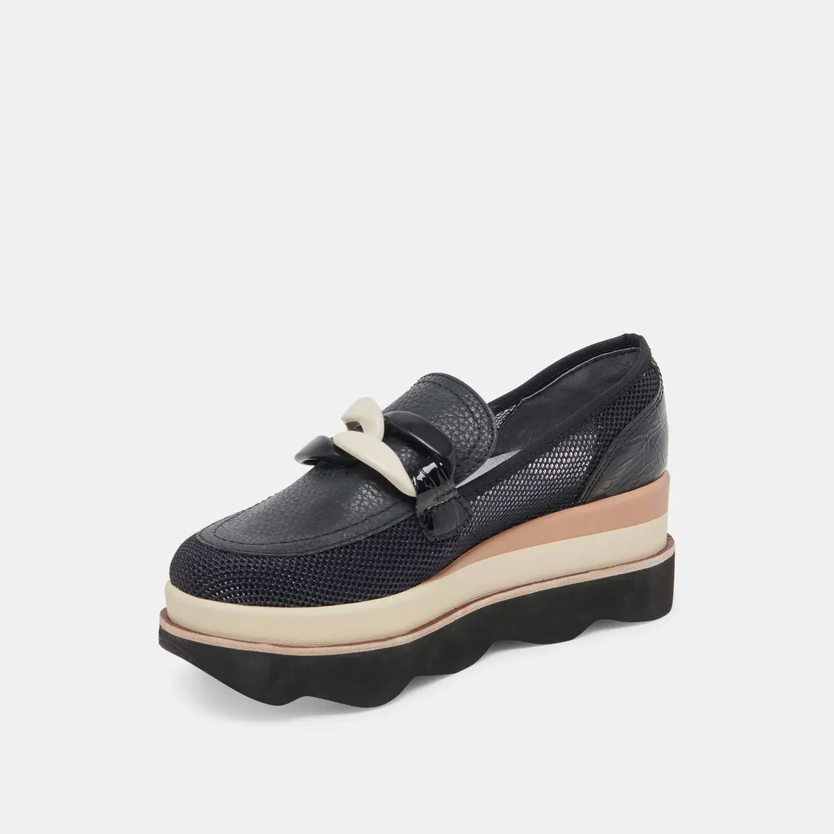 Dolce Vita Jaksen Sneakers In Onyx Mesh 4