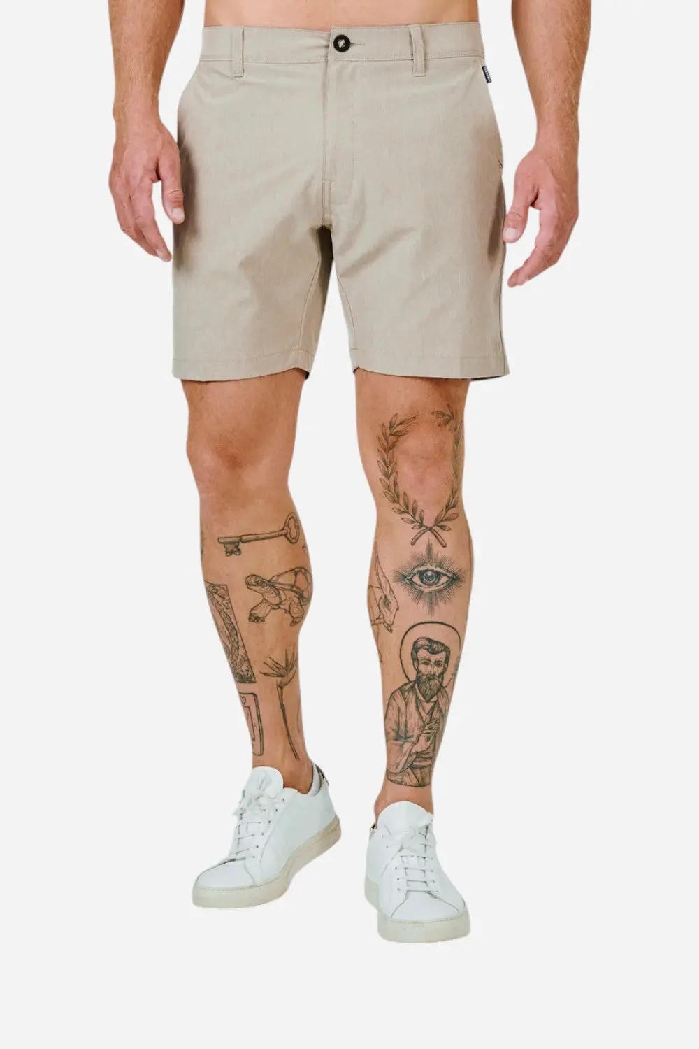 7 Diamonds Aeroplane 7" Short In Khaki 1