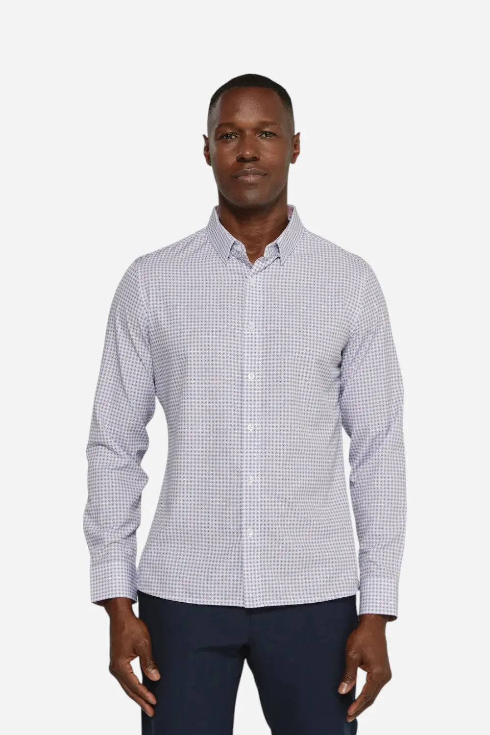 7 Diamonds Cyril Long Sleeve Shirt In Rose 1