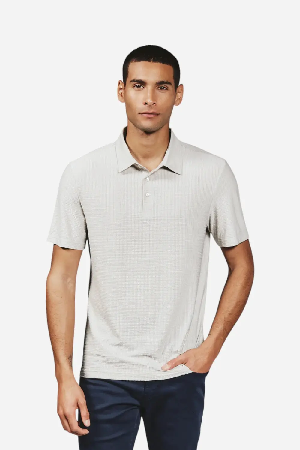 7 Diamonds Marlowe Polo In Natural 1