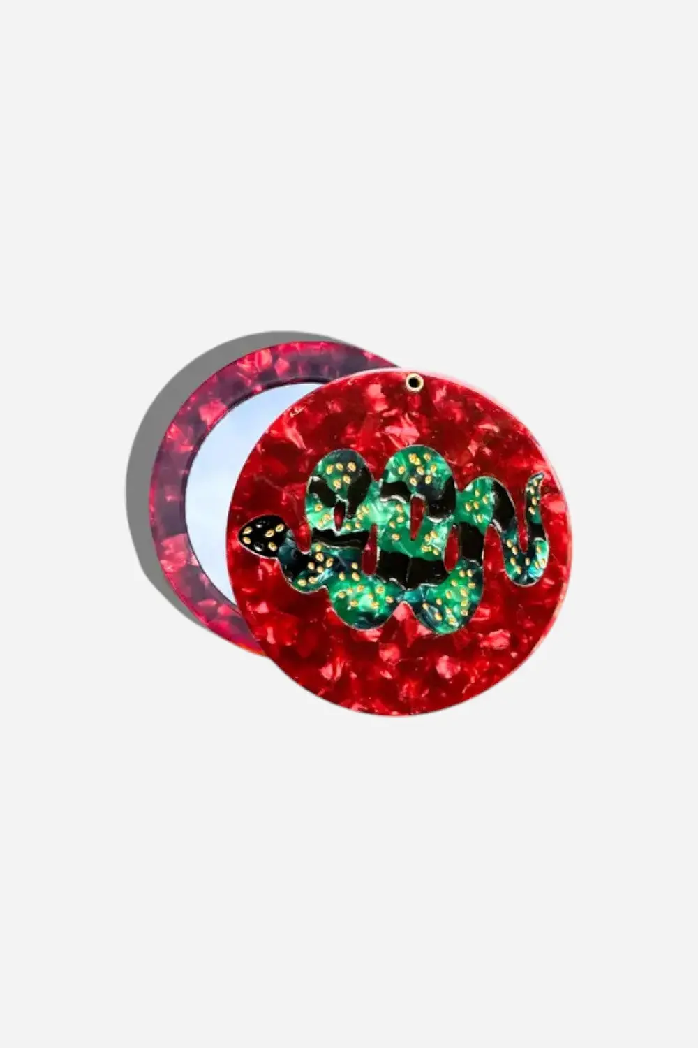 Solar Eclipse Snake Compact Mirror 1