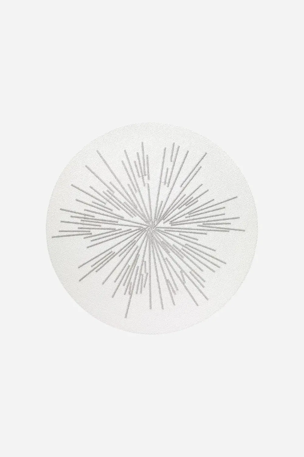 Starburst Mat Silver Set Of 4 1