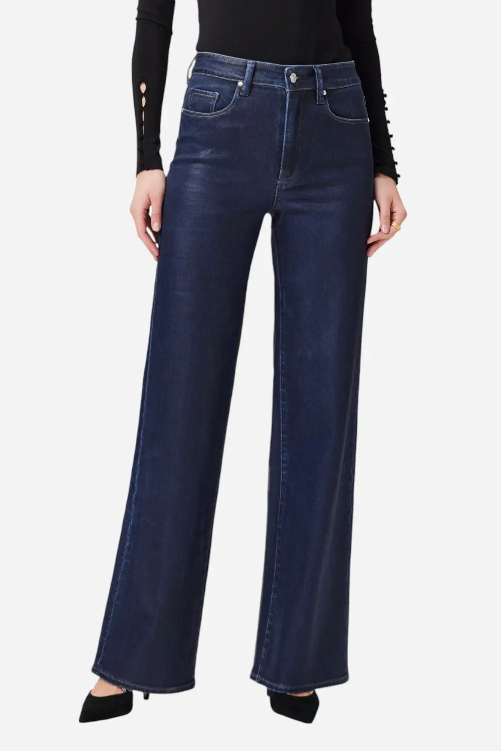 Paige Sasha In Glazed Indigo Coating 1