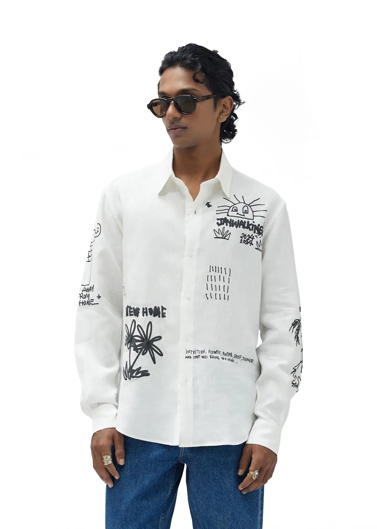Home Shirt In White [Unisex] 1