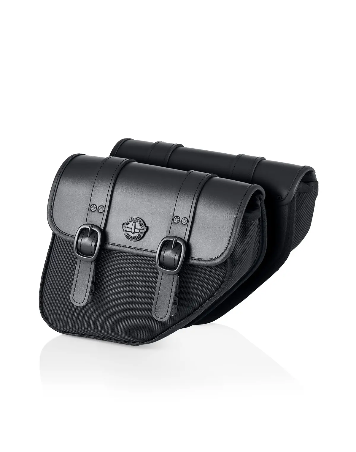 8L - Swift Small Leather Saddlebags For Harley Dyna Low Rider S Fxdls 1