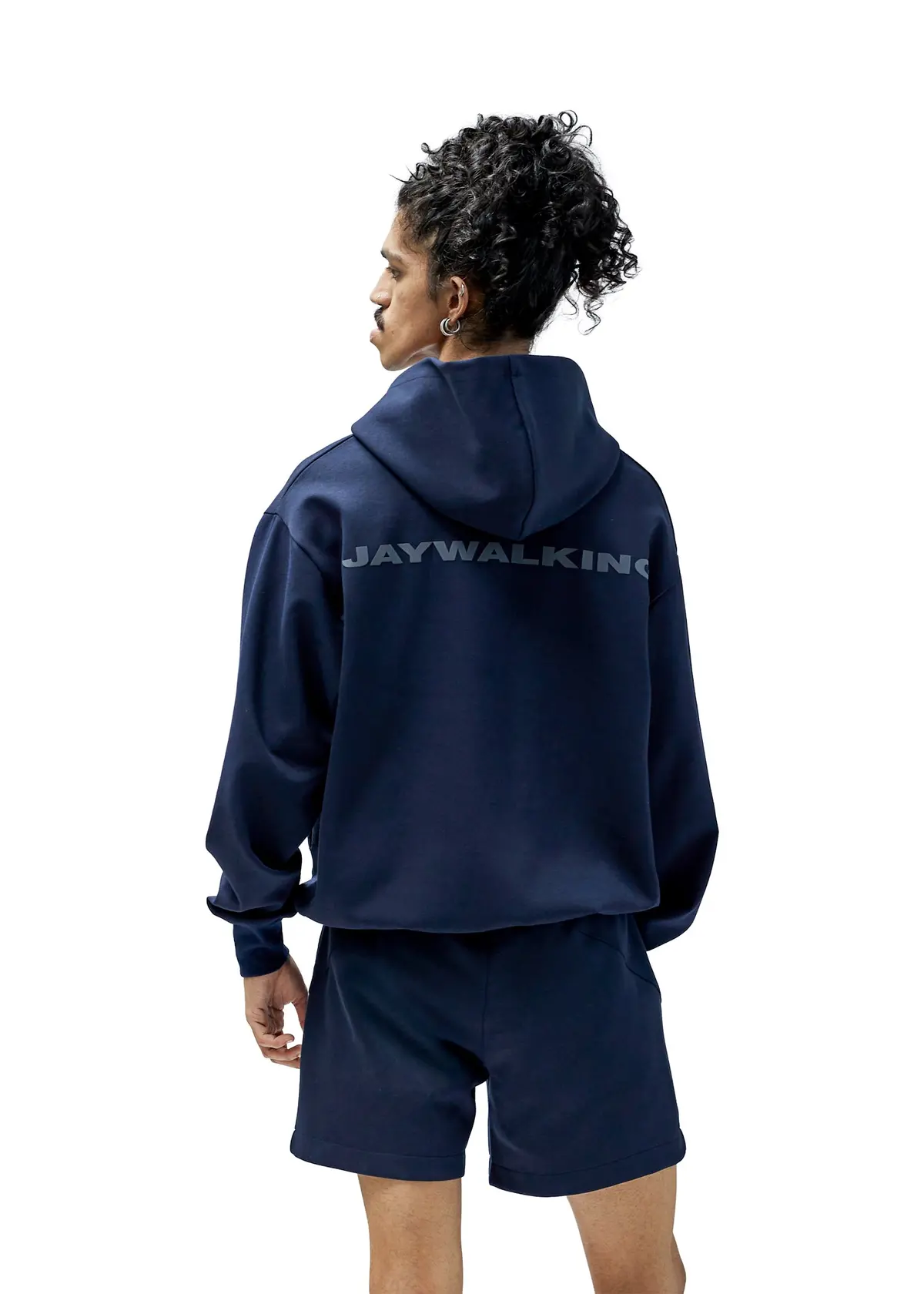 Rich Hoodie In Navy Blue [Unisex] 1