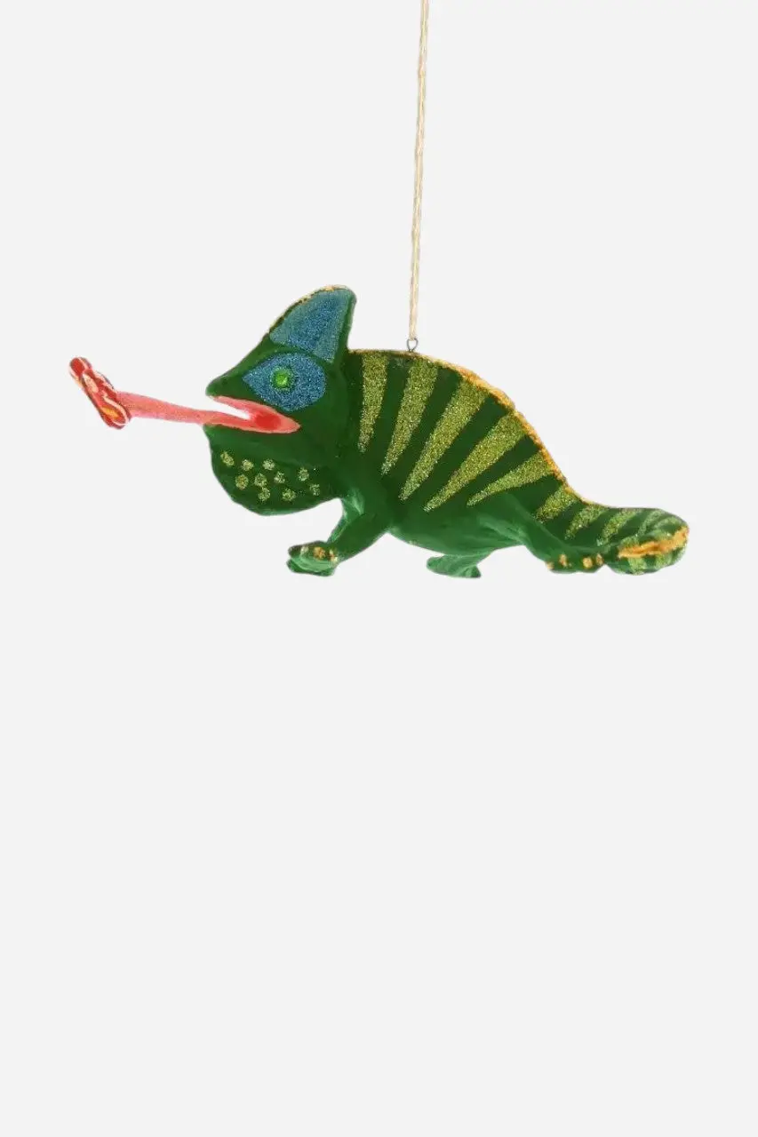 Tropics Iguana Ornament 1