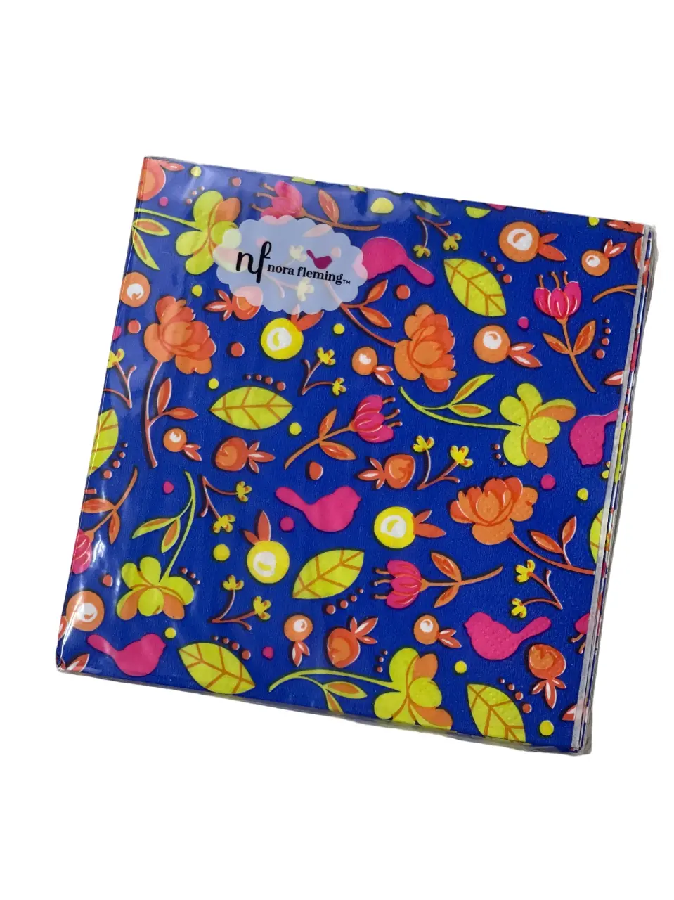Nora Fleming Parakeet Cocktail Napkins 1