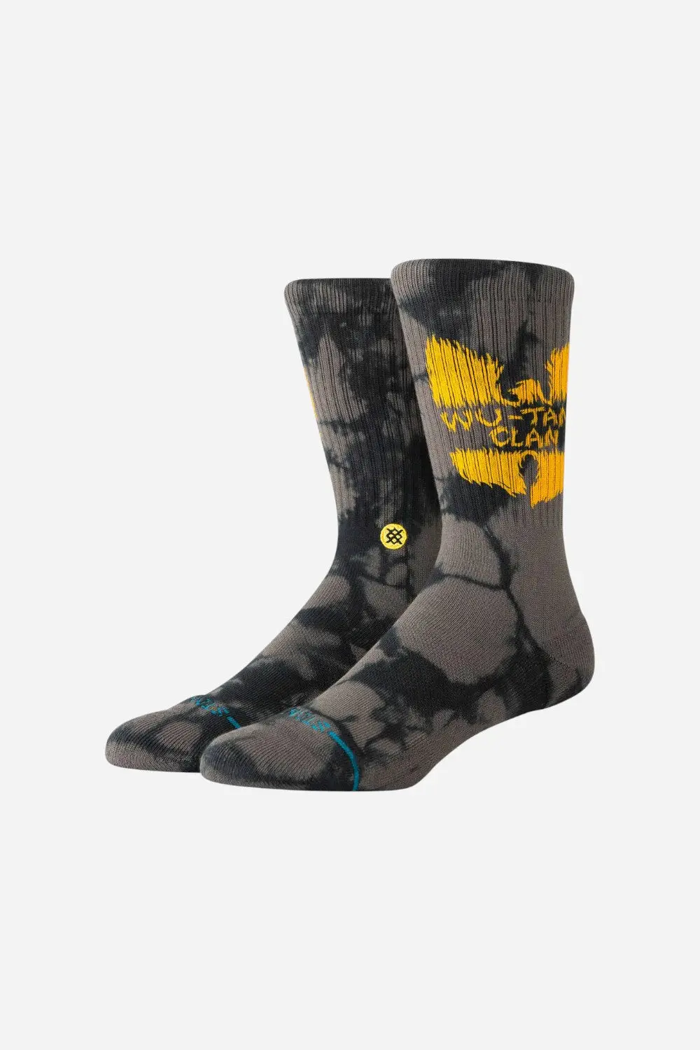 Stance X Wu-Tang Clan Shaolin Slums Crew Socks In Black 1