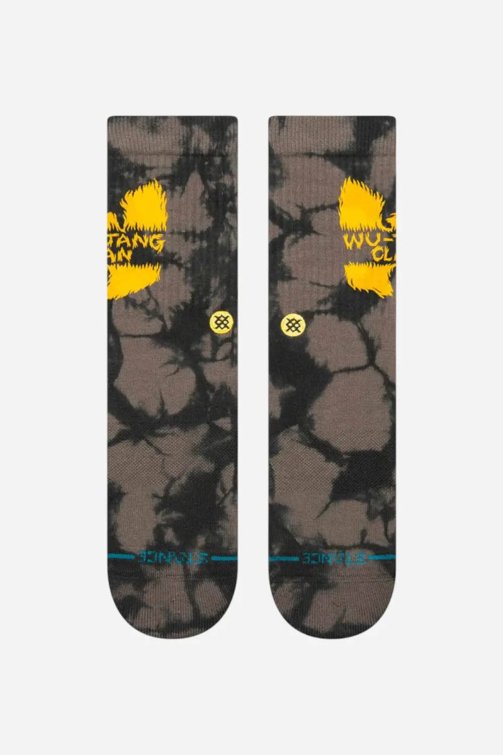 Stance X Wu-Tang Clan Shaolin Slums Crew Socks In Black 2