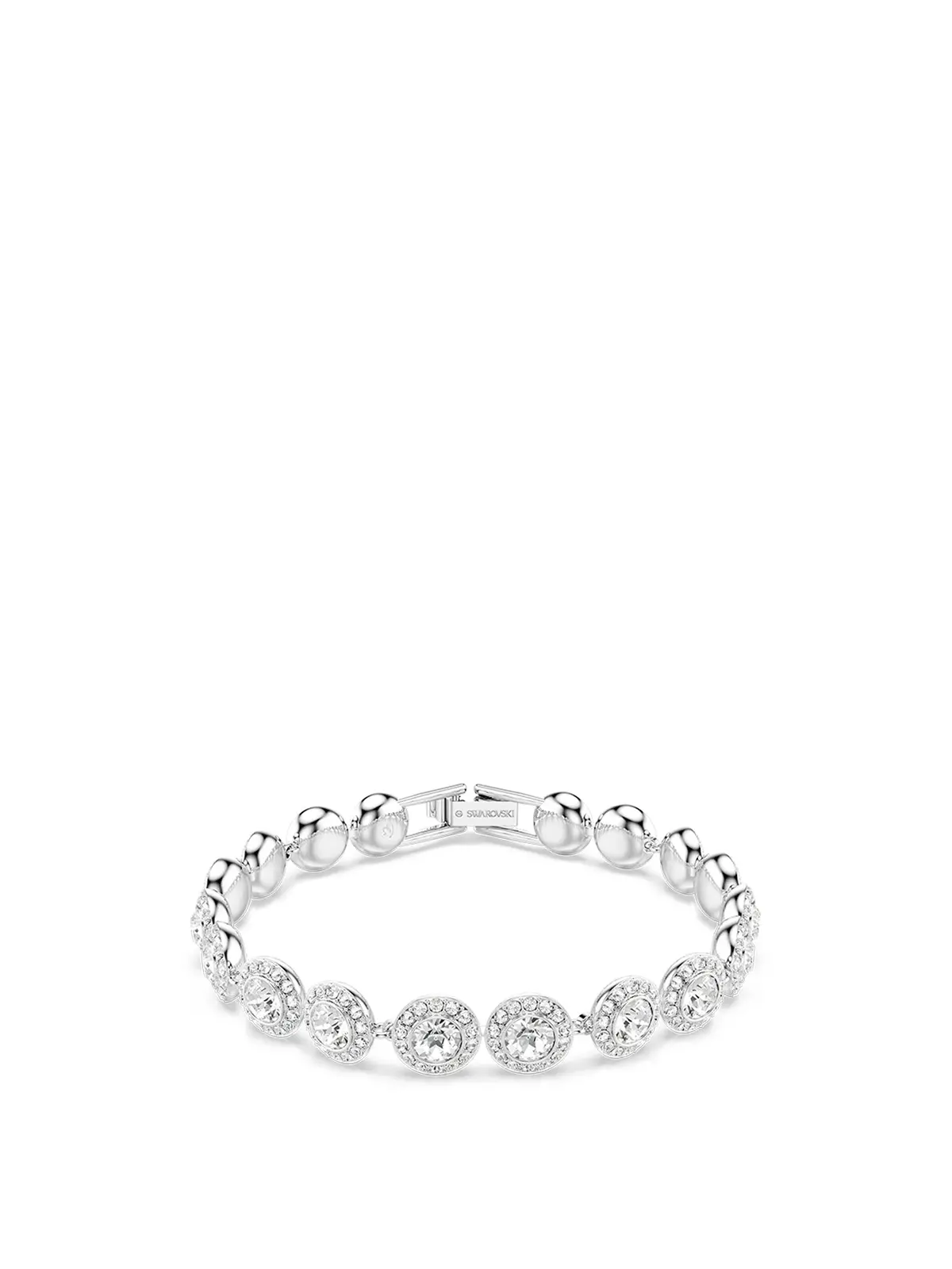 Una Angelic Round Cut Tennis Bracelet 1