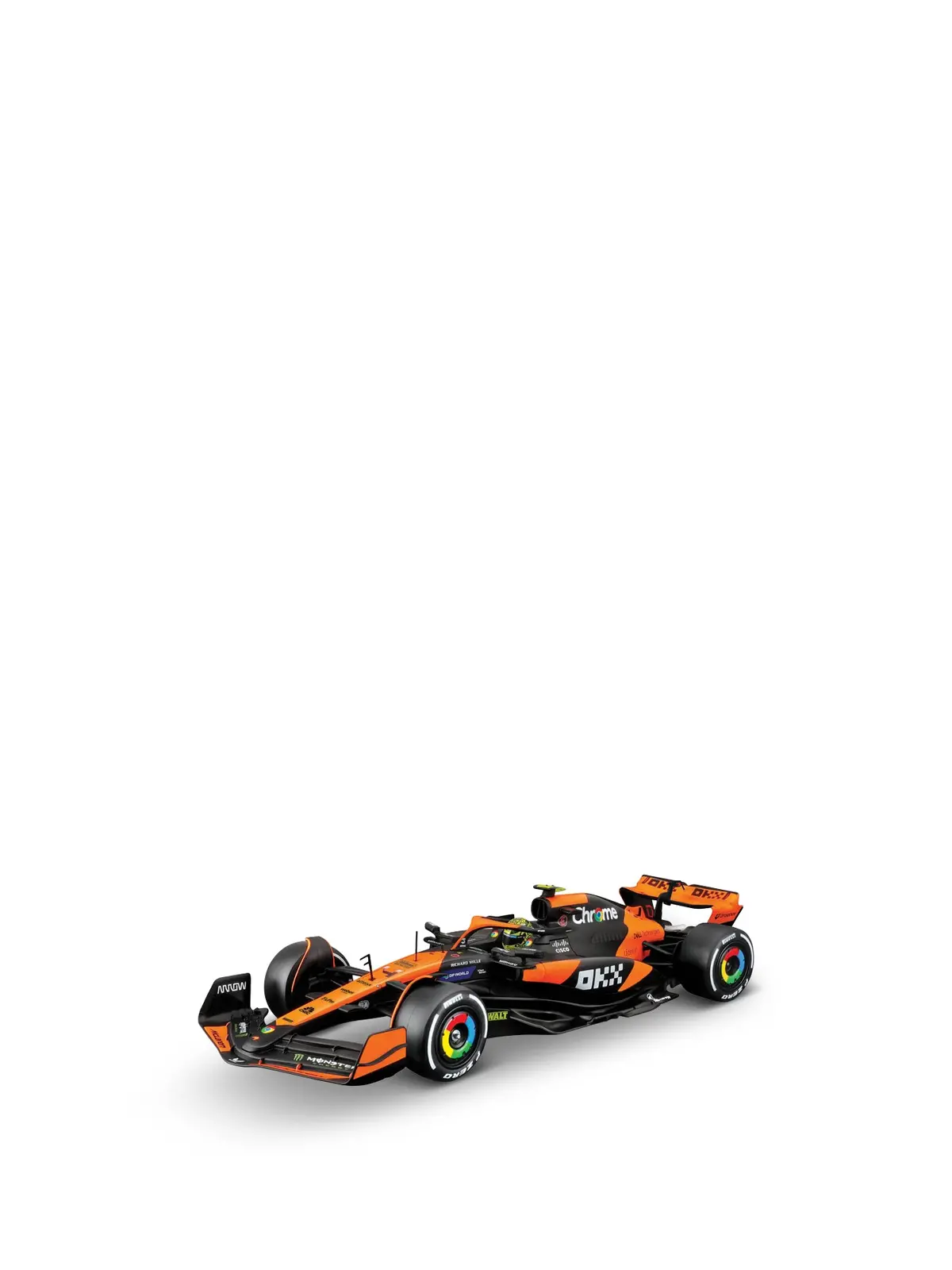 1:24 F1 Mclaren Mcl38 With Norris Model Kit 1