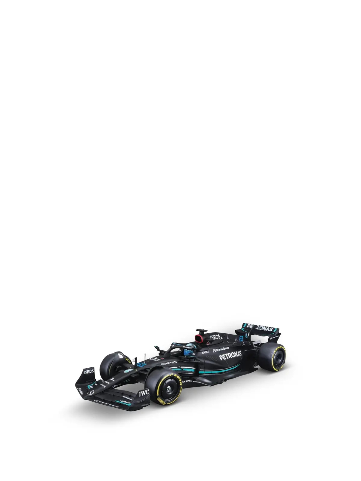 1:24 F1 Mercedes W14 With Russell Model Kit 1