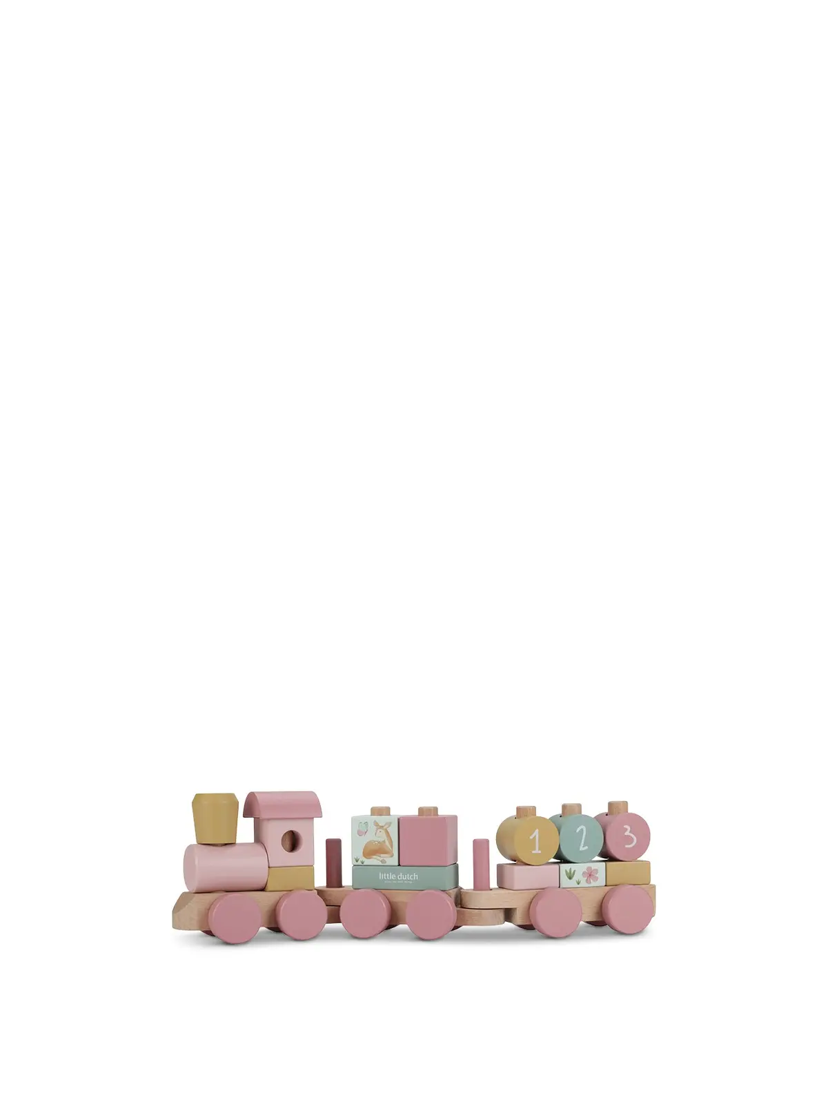 Wooden Stacking Train Toy 1