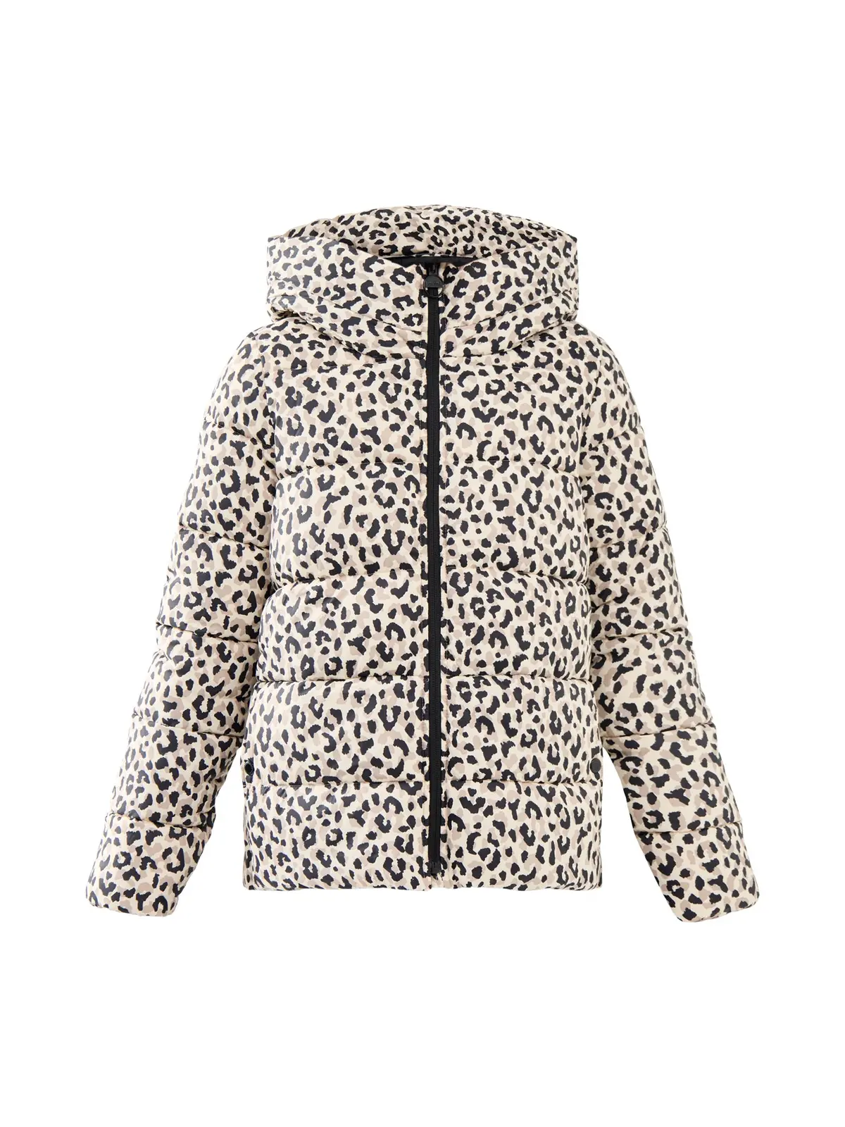 Womens Printed Olivios Puffer Jacket 1