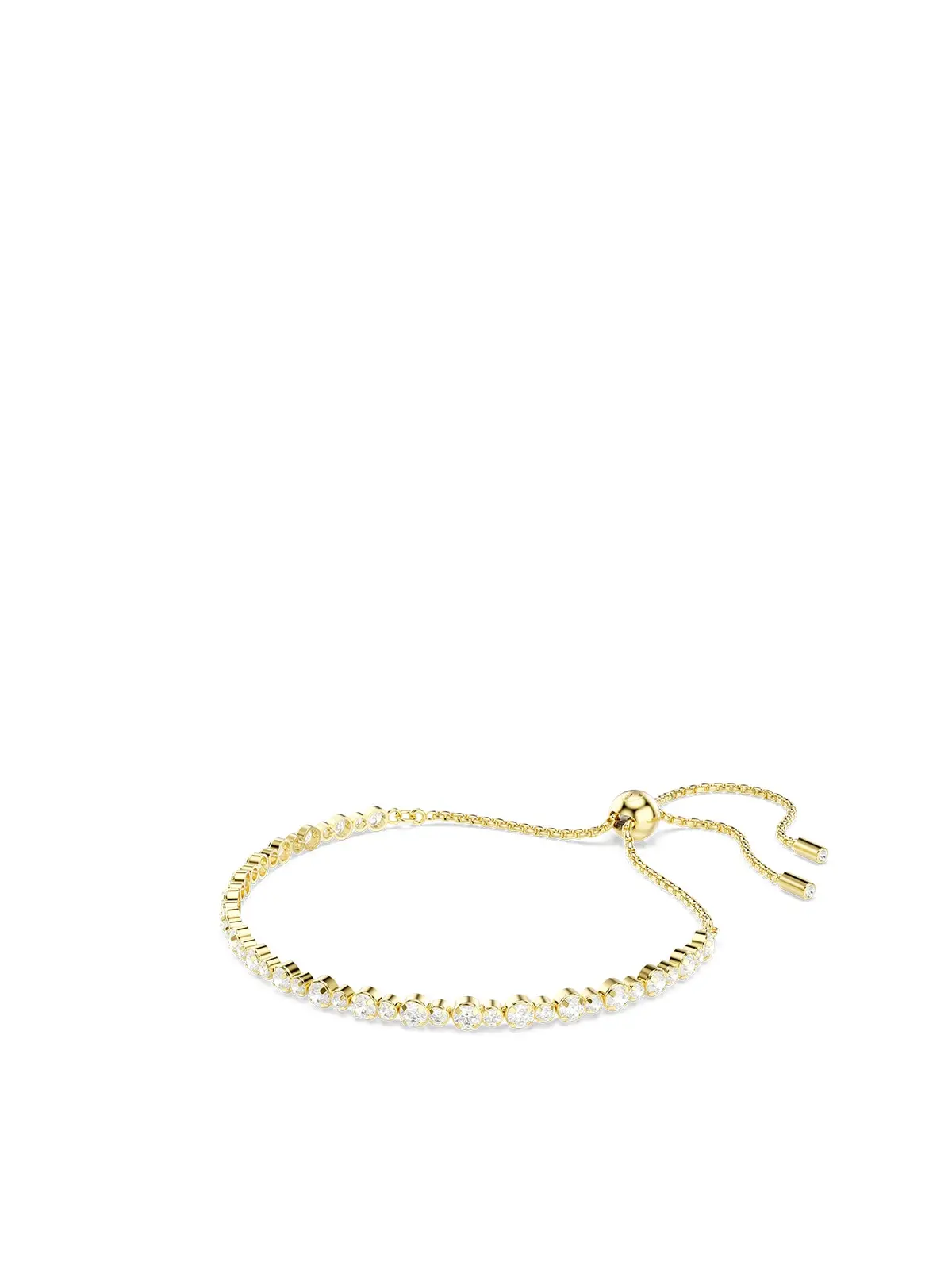 Matrix Zirconia Tennis Bracelet Gold 1