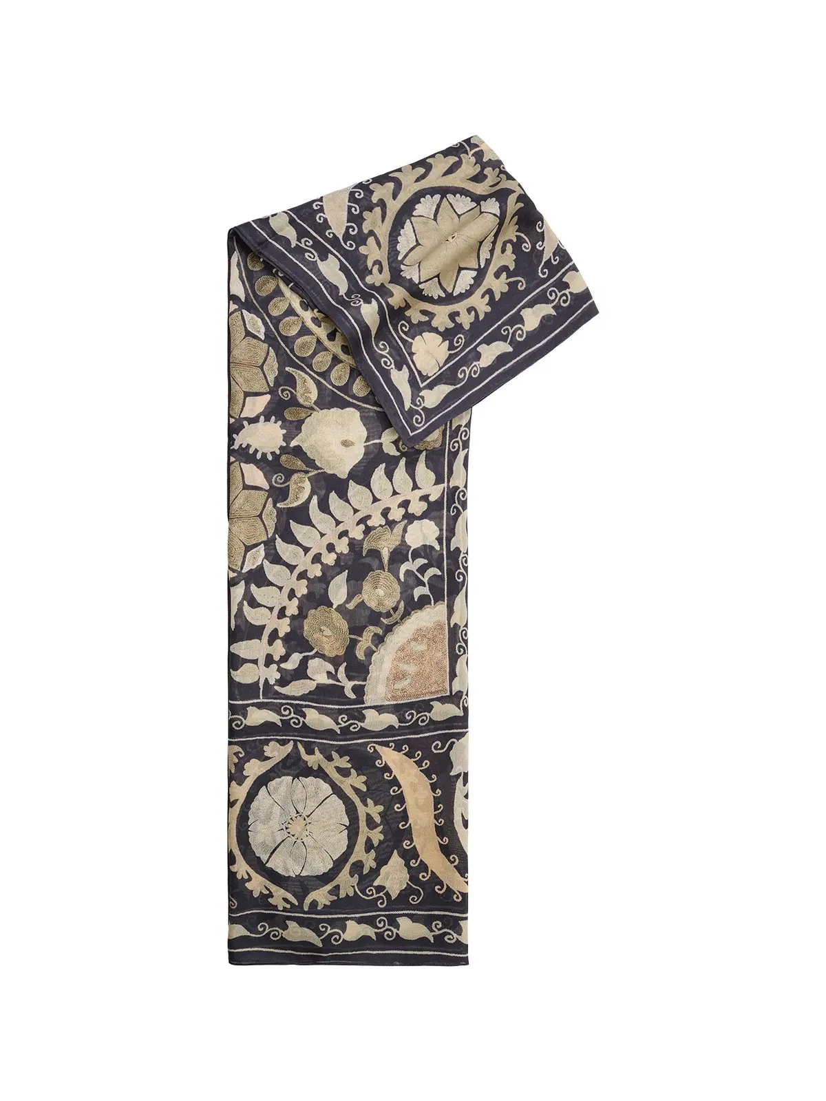 Susani Charcoal Scarf 1