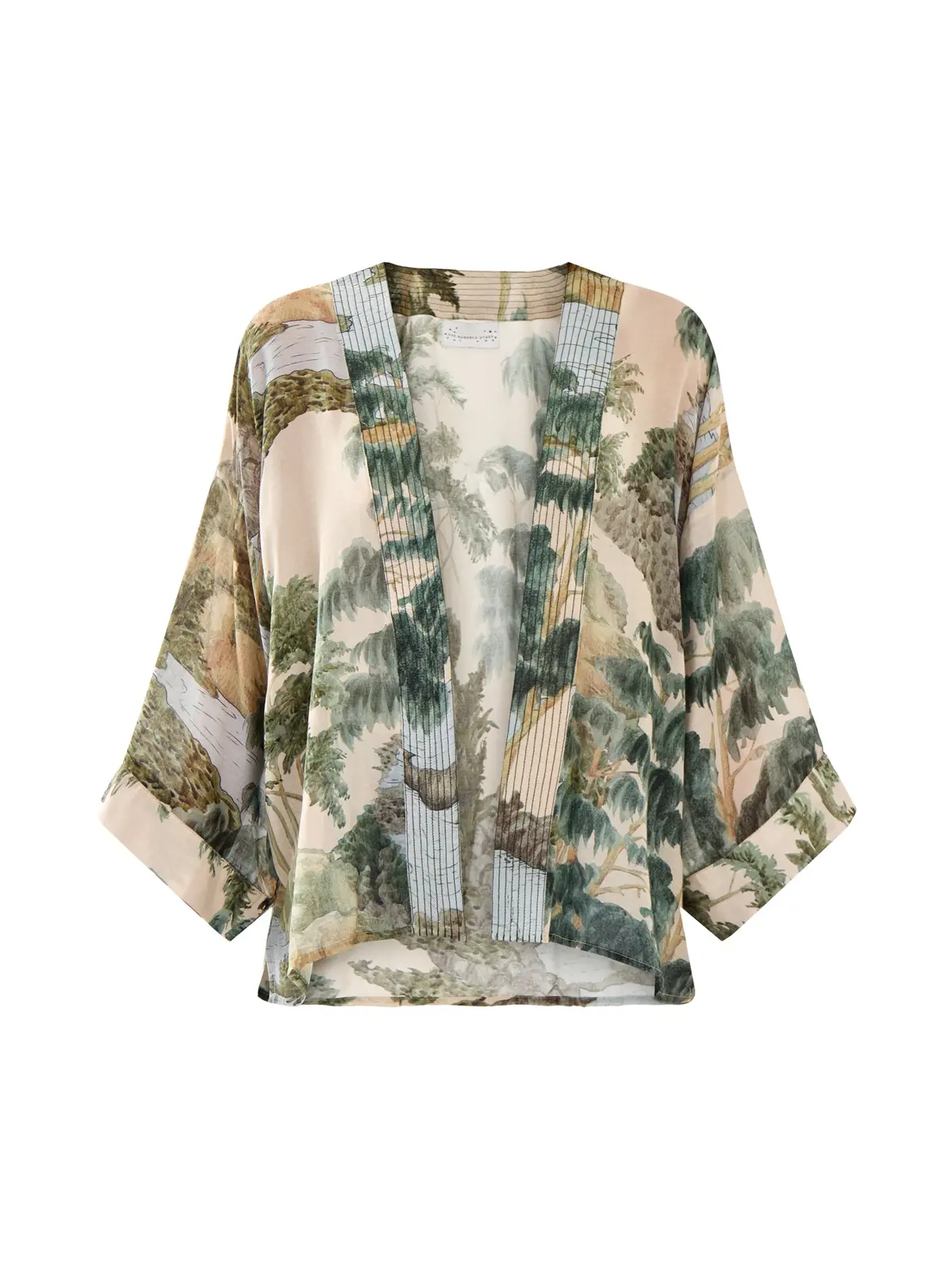 Rivers And Trees Short Kimono 1