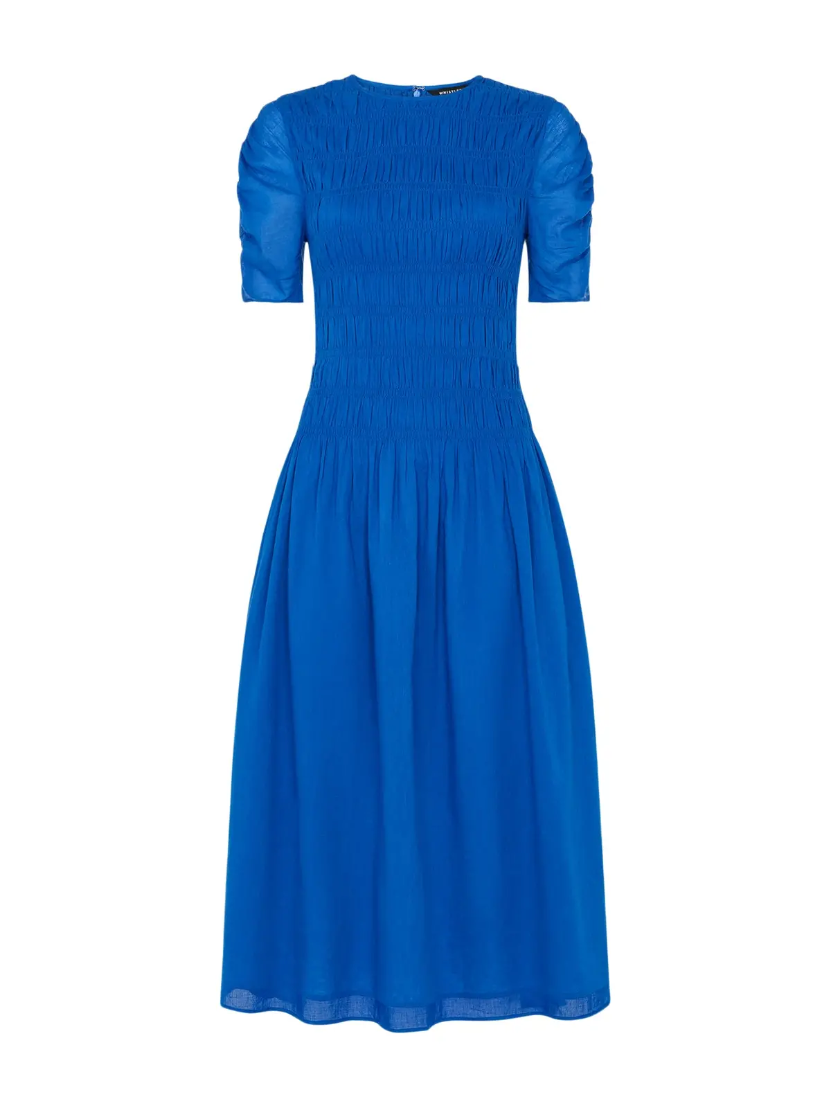 Blue Avery Smocked Dress 1