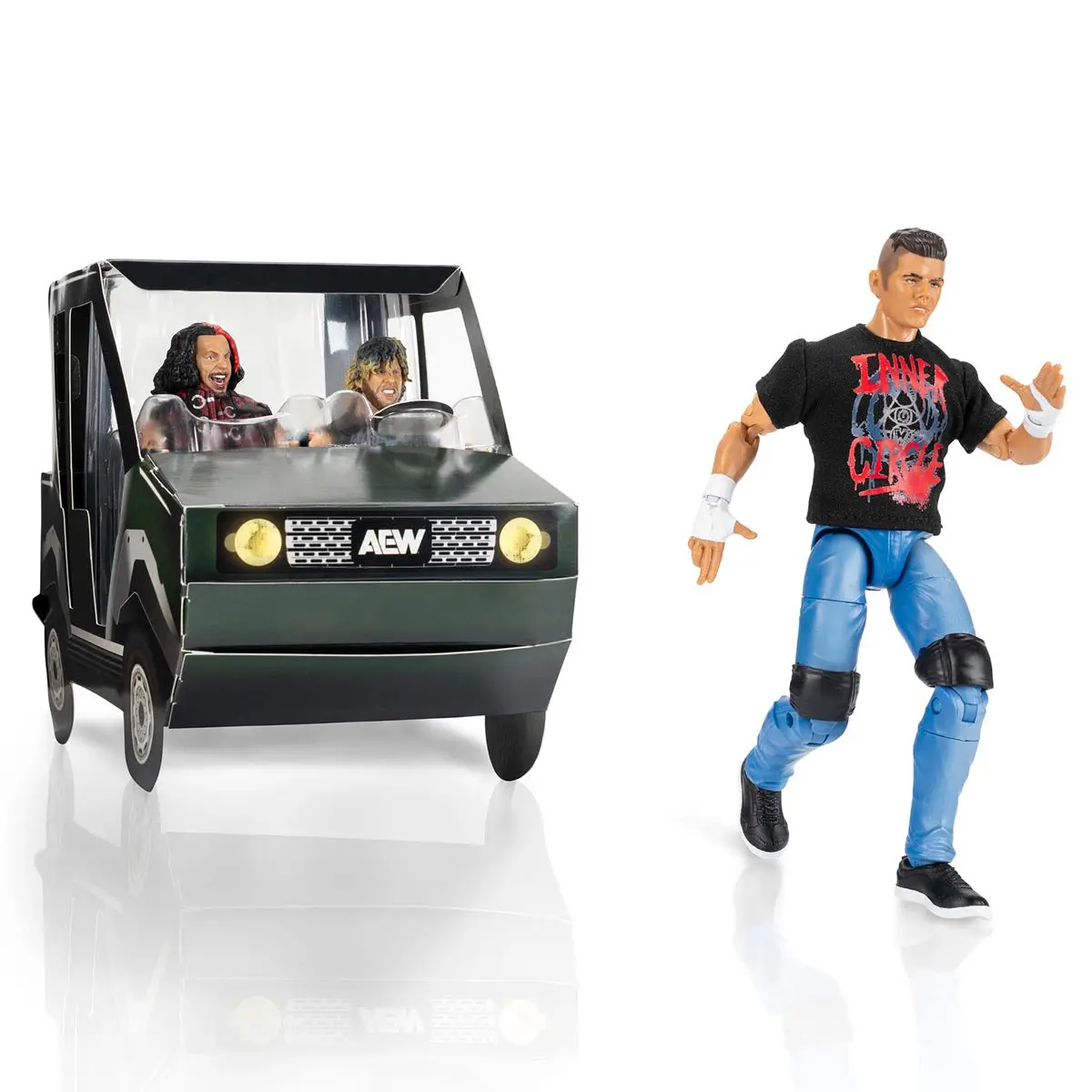 Aew Archive Golf Cart 3-Pack 1