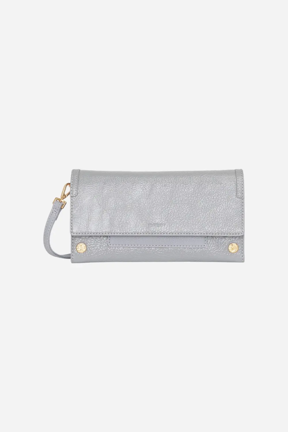 Hammit Aj Crossbody Clutch In Marina Glaze Brushed Gold Hammered 1