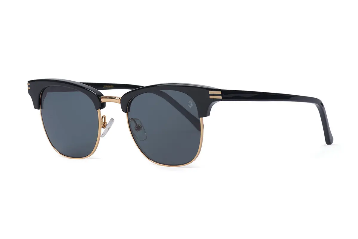 Jack Stegeman Atlantic Sunglasses In Black 1