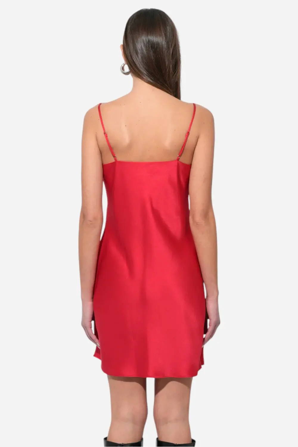 Adelyn Rae Kia Satin Mini Dress With Bows 4