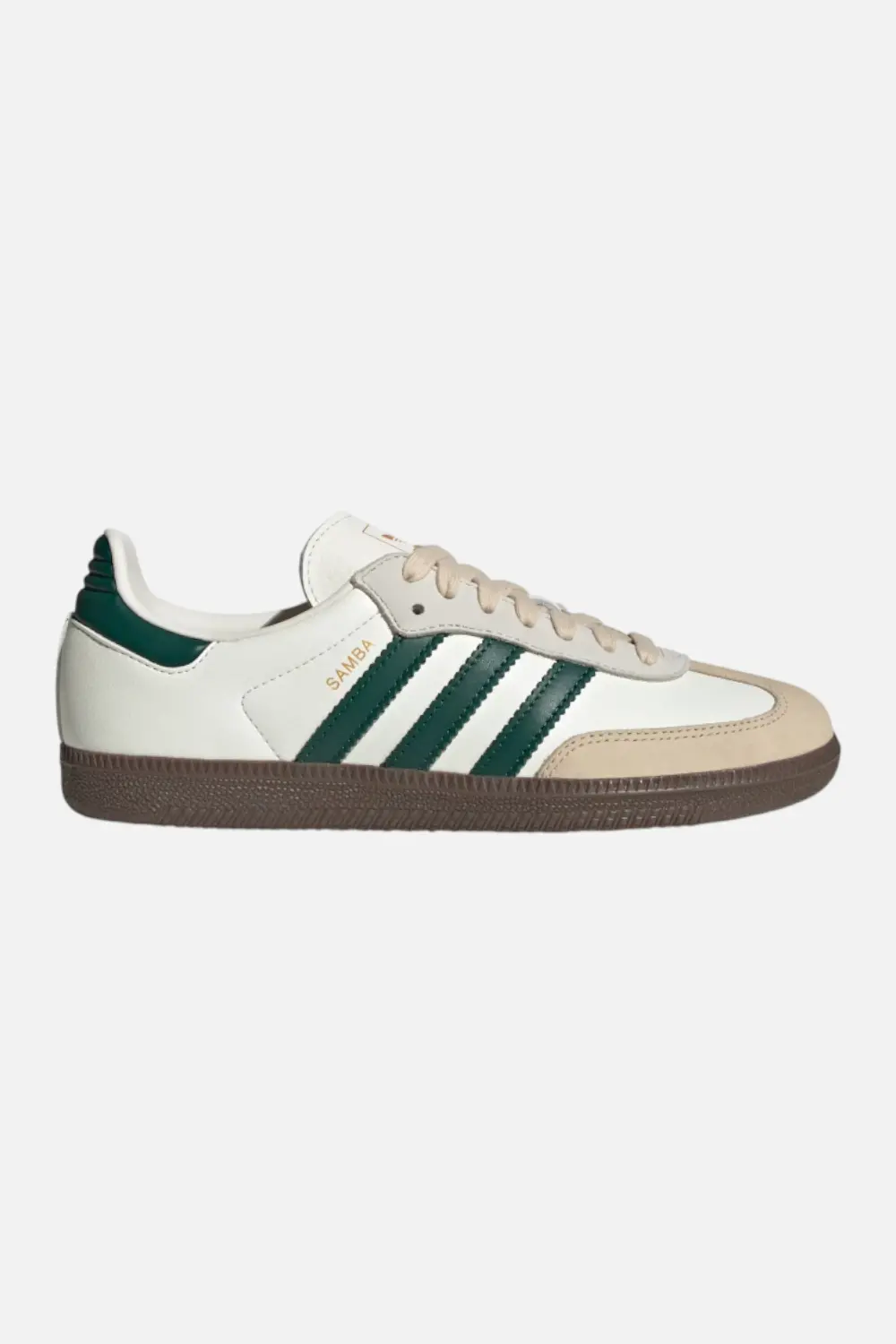 Adidas Women's Samba Og In Off White & Green 1