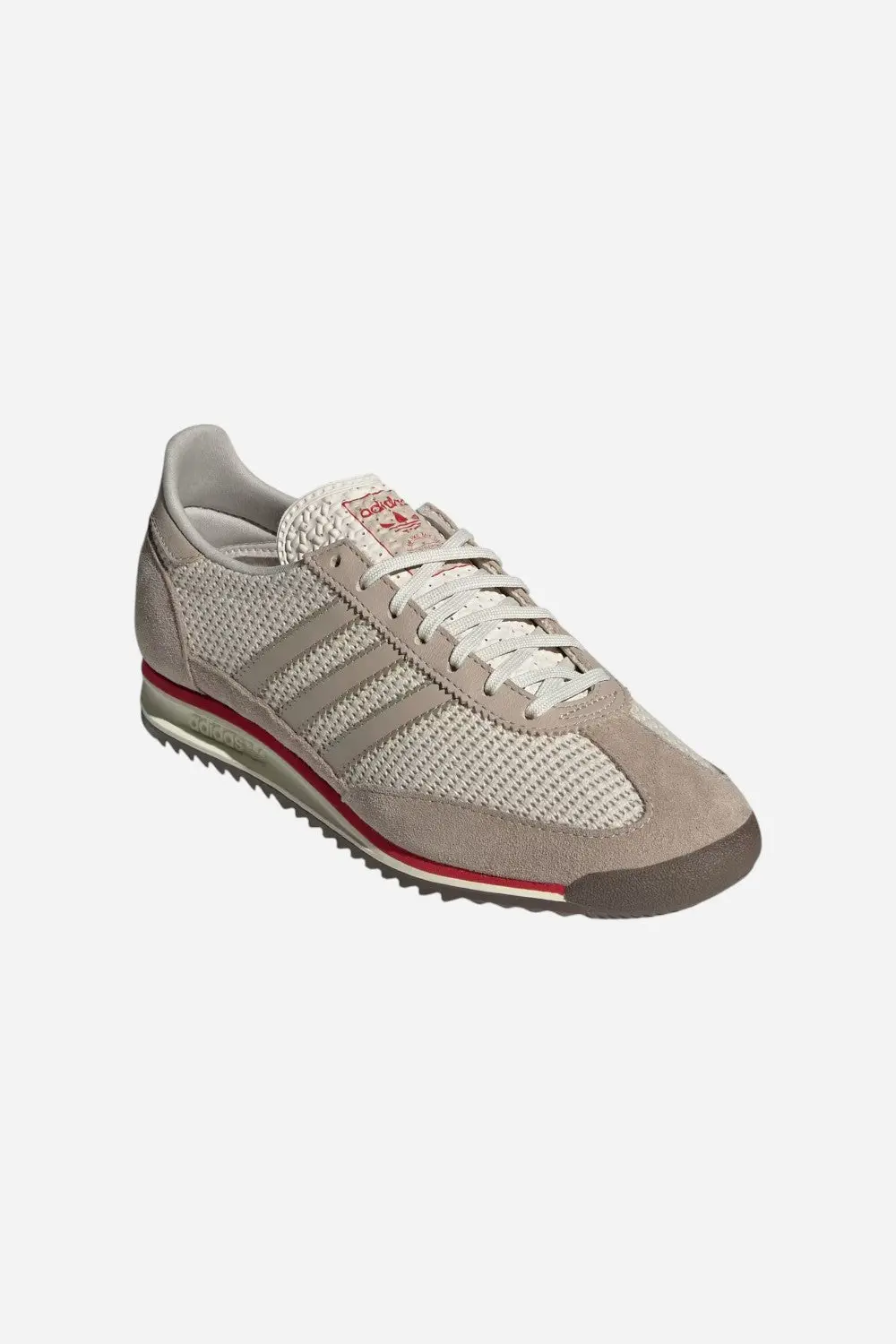 Adidas Sl 72 Og Shoes In Alumina / Clay Brown / Cyber Metallic 4