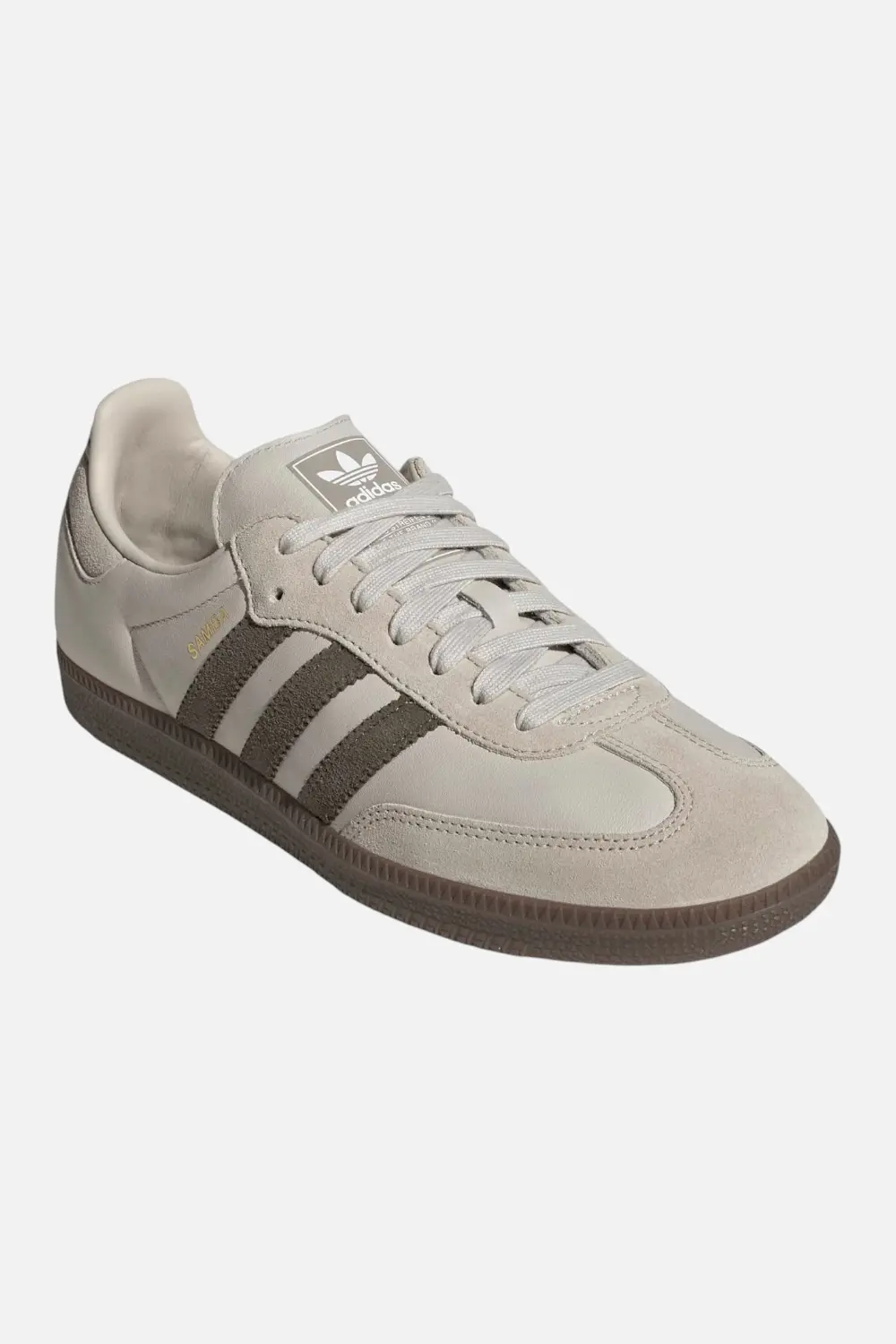 Adidias Men's Samba Og Alumina & Medium Dark Khaki 1