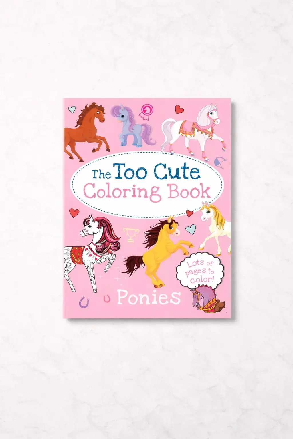 Too Cute Ponies Coloring Book 1